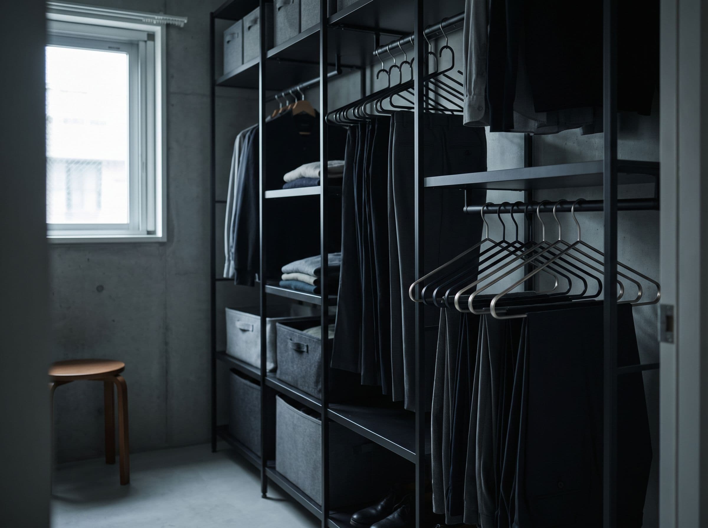 Comment maximiser lespace de rangement avec des cintres pour pantalons